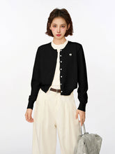 Two - piece Layered Look Knit Cardigan Sweater - COPPING THREADS - CT Select